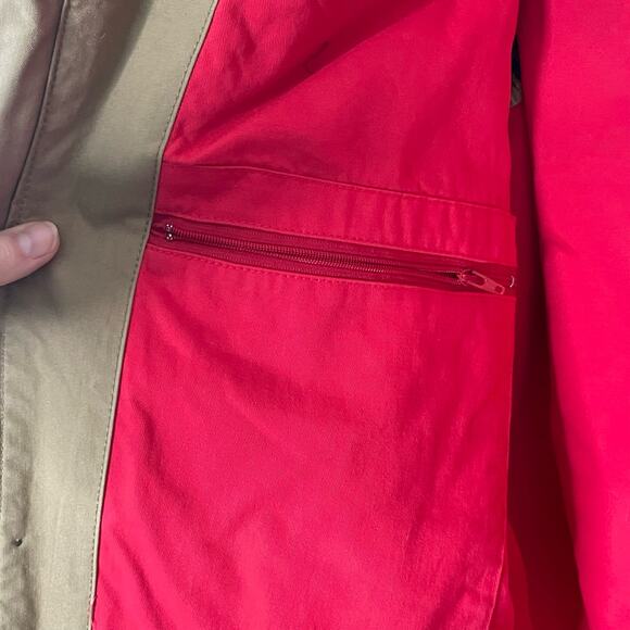 Men's Orvis Canvas Red Lined Field Barn Jacket sz. XL #Bi - Picture 9 of 16